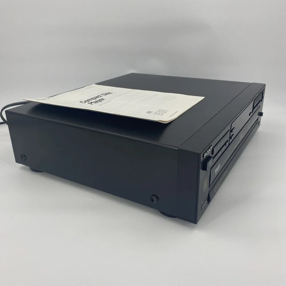 Sony 5 Disk Cd Changer CDP-C315 Operating Instructions For Parts Only